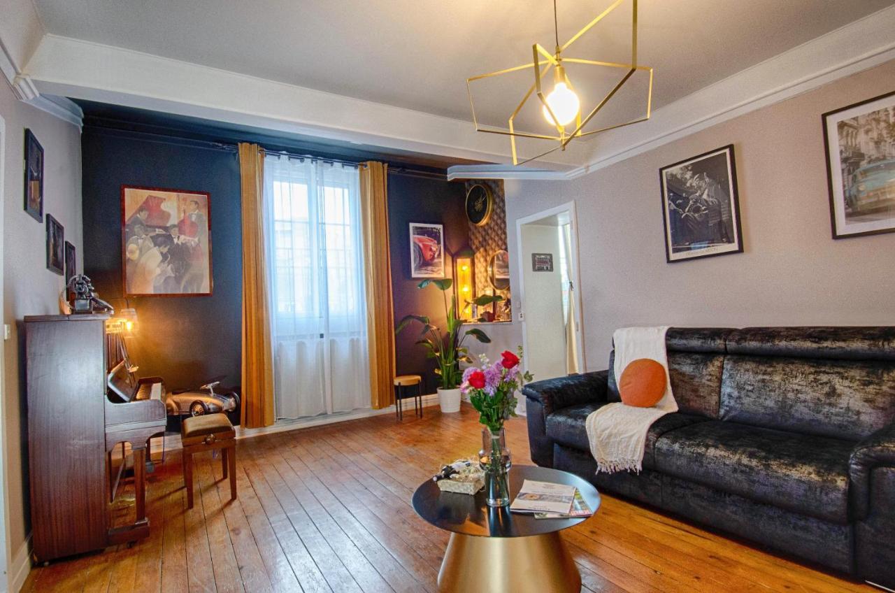 Sweet Nina Jazz Appartement Pour 5 Voyageurs, Situe A La Place De La Republique, Avec Parking Et Lit Queen Size Le Mans Zewnętrze zdjęcie