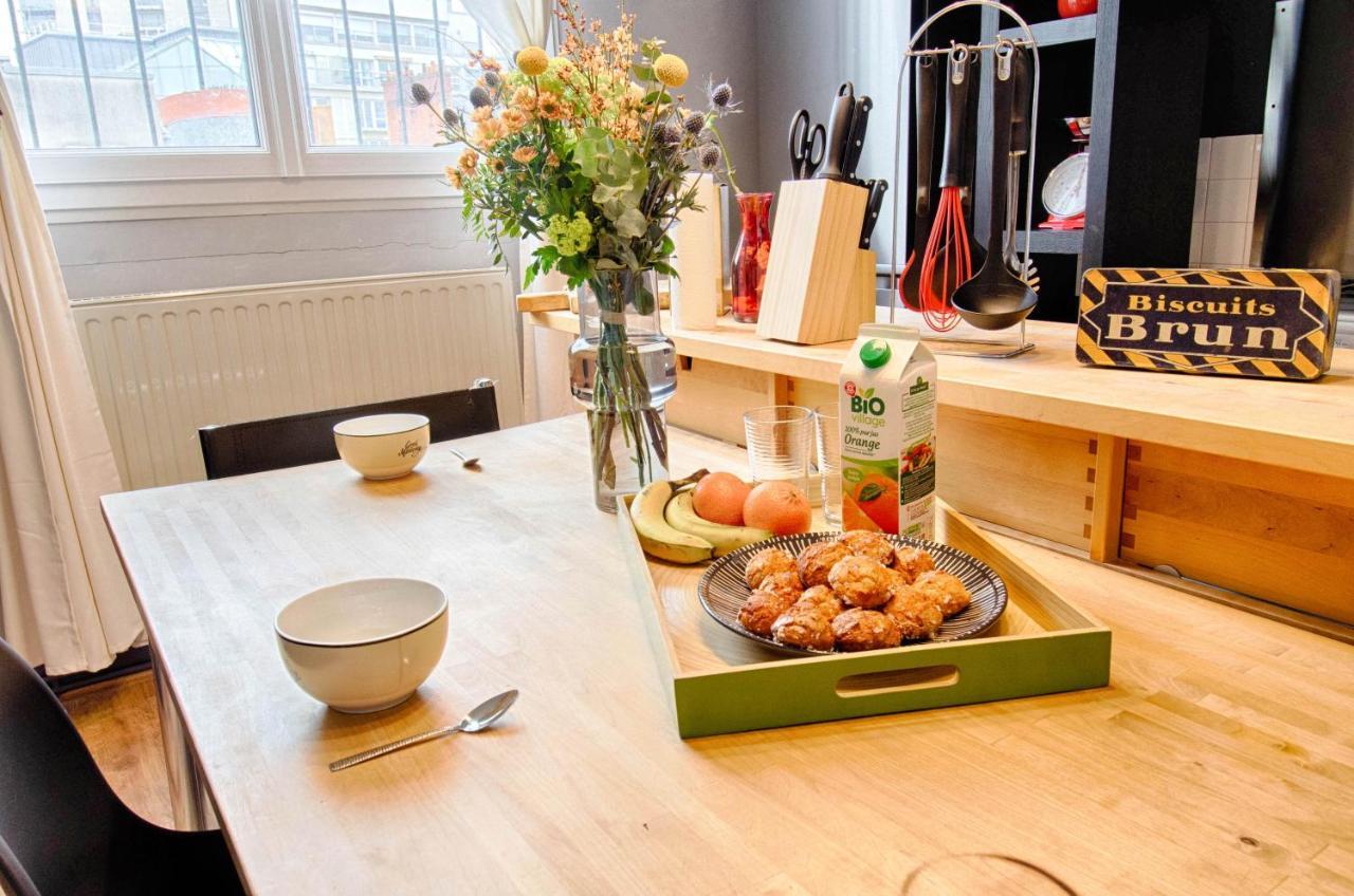 Sweet Nina Jazz Appartement Pour 5 Voyageurs, Situe A La Place De La Republique, Avec Parking Et Lit Queen Size Le Mans Zewnętrze zdjęcie